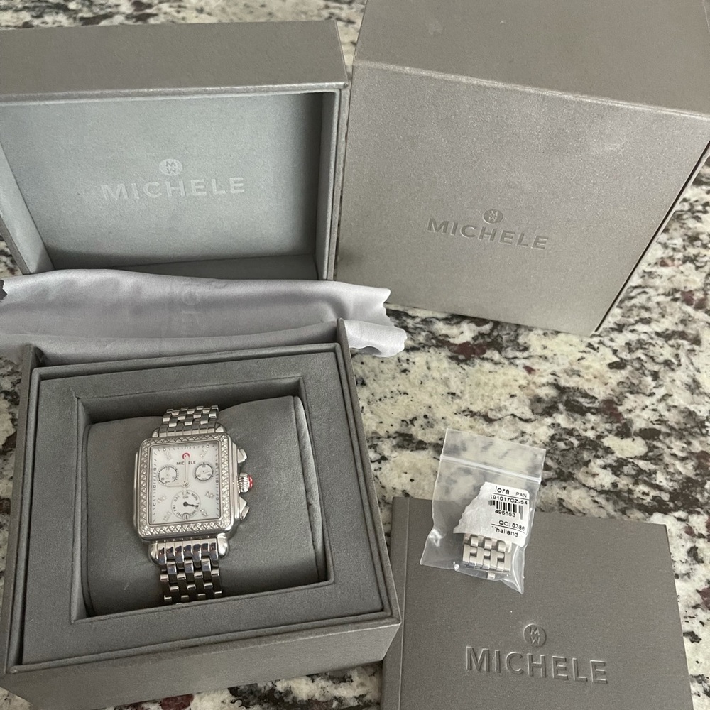 ❌❌❌SOLD❌❌❌Michele Watch with diamonds